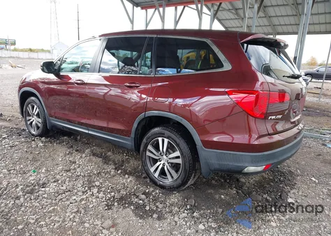 2018 Honda Pilot Ex-L из США, поврежденный, VIN 5FNYF6H59JB012302